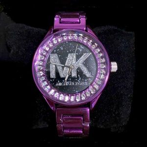 Michael Kors watch purple